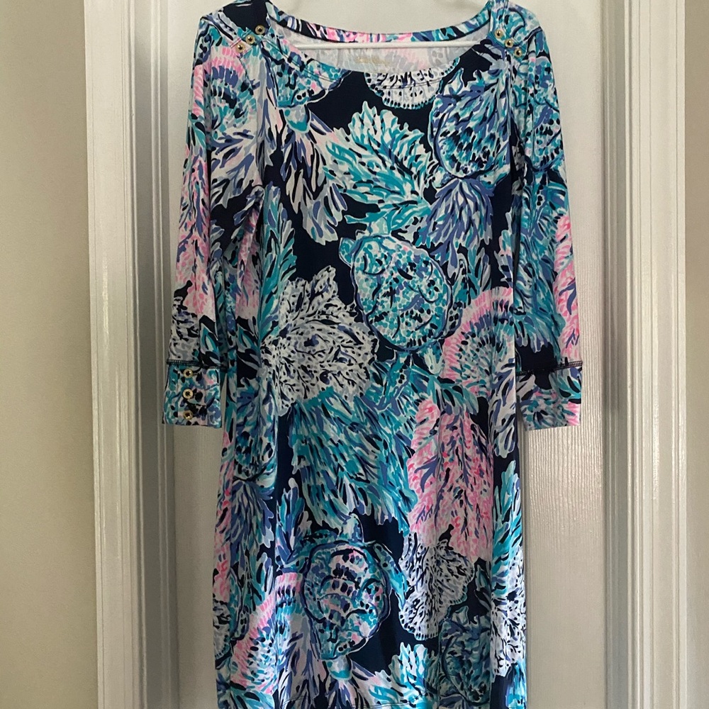 EUC Lilly Pulitzer Sophie, High Tide Navy Party
